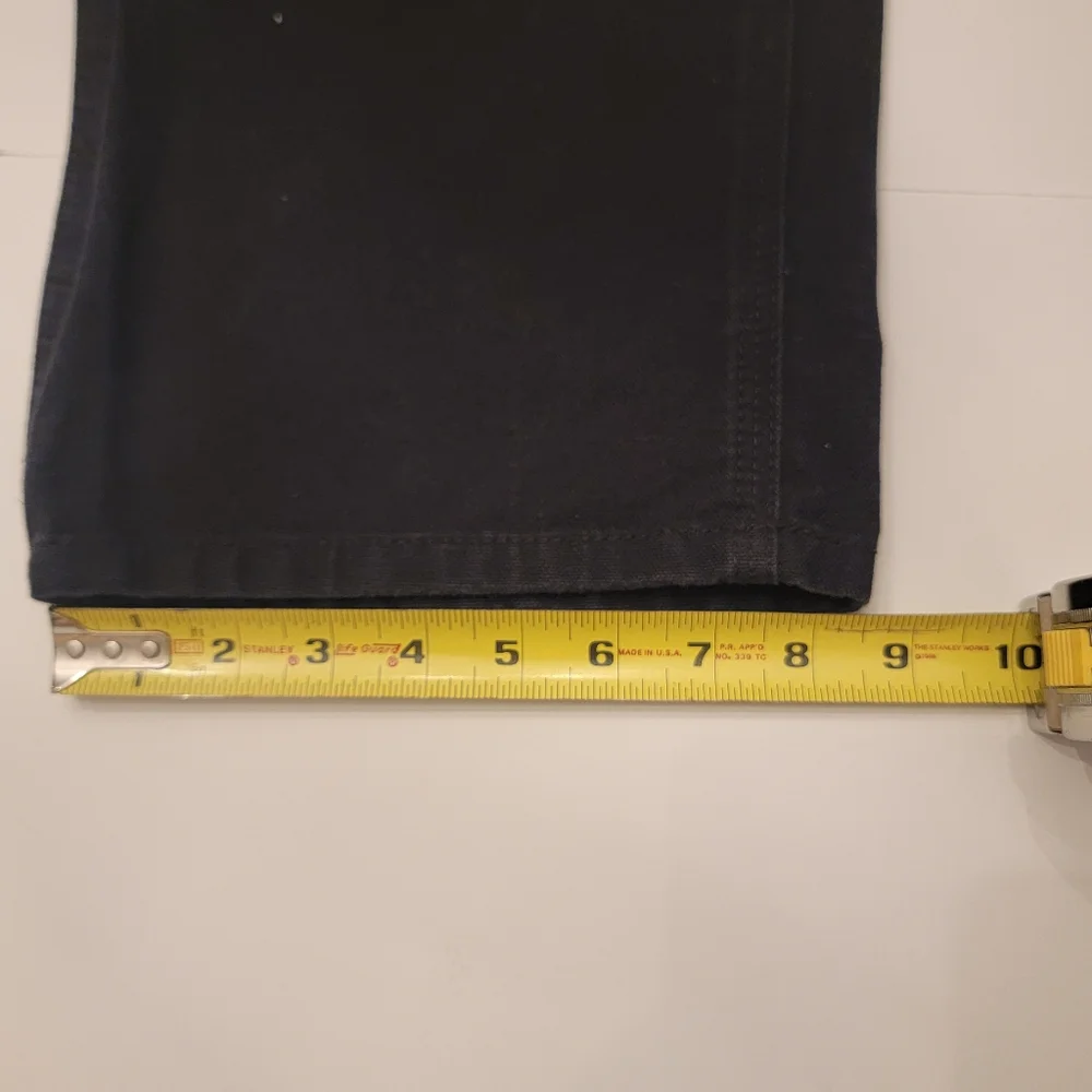 Carhartt Loose Straight Washed Duck Double-Front Jeans Black B136 Men's 30x29 - Picture 14 of 16